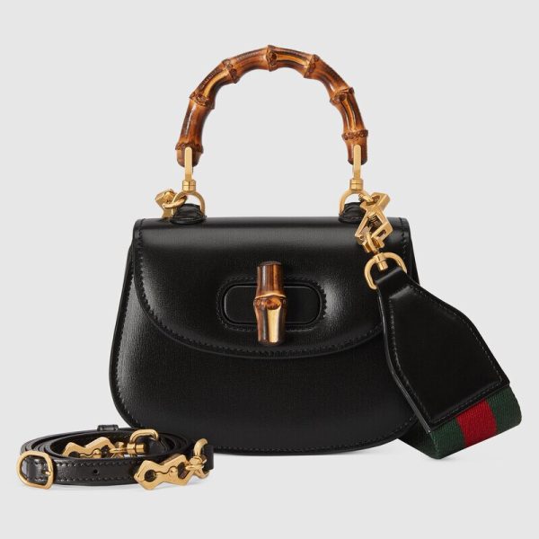 gucci bamboo 1947 top handle bag