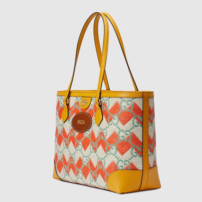 ‘ibiza’ straw effect tote bag ‘ibiza’ straw effect tote bag