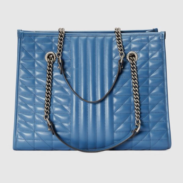 gg marmont medium matelassé tote