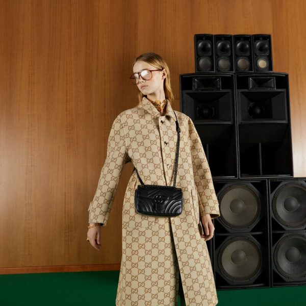 gg marmont matelassé mini bag
