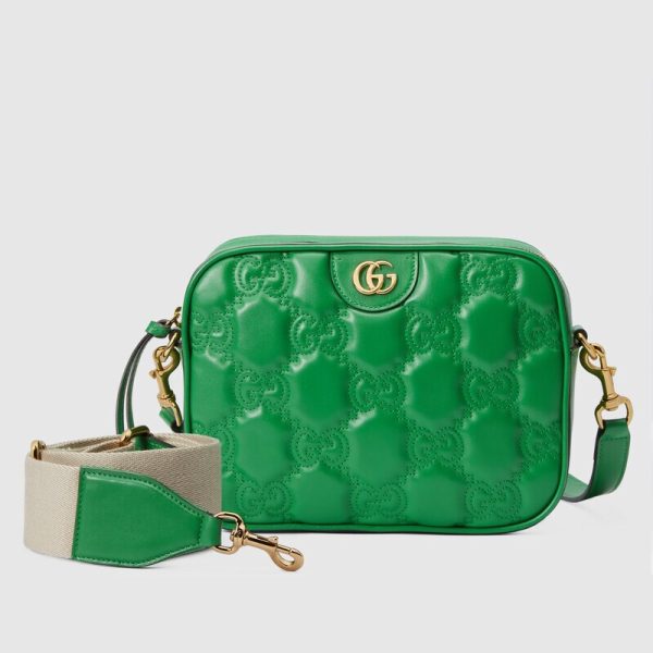 gg matelassé leather shoulder bag