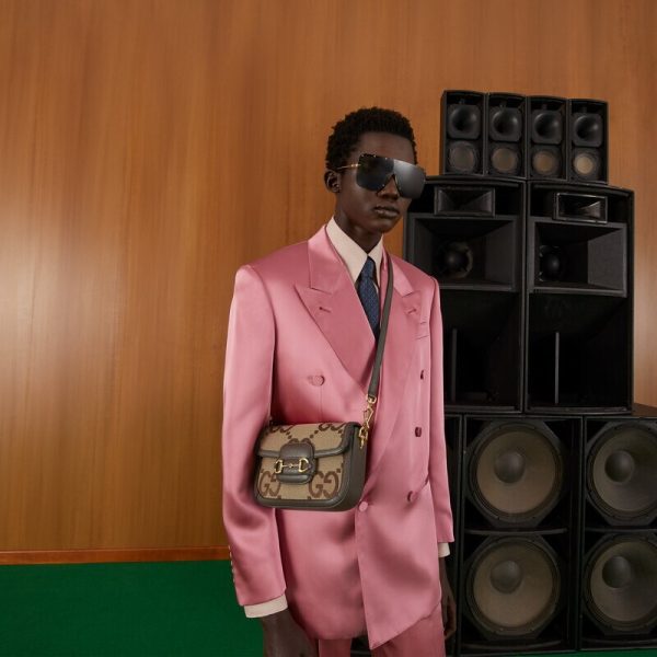 gucci horsebit 1955 jumbo gg mini bag