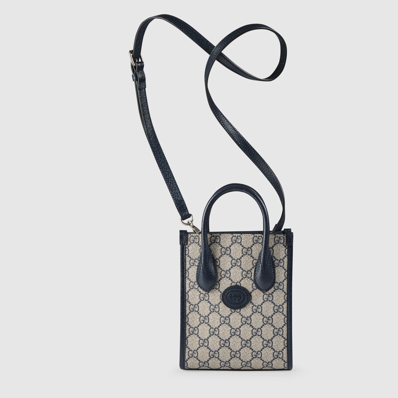 mini tote bag with interlockingg mini tote bag with interlockingg