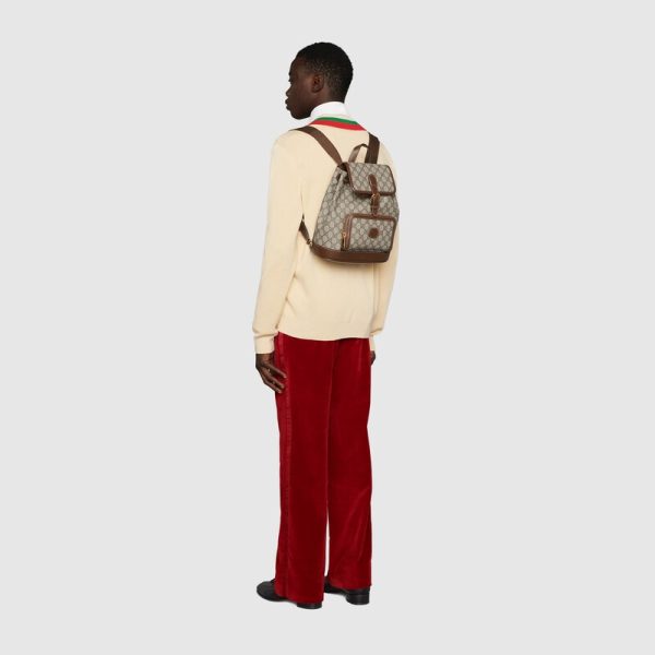 backpack with interlockingg