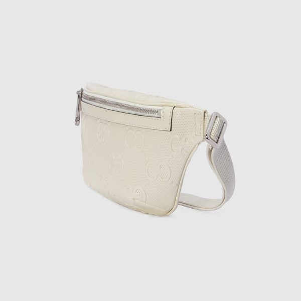 gg embossed belt bag