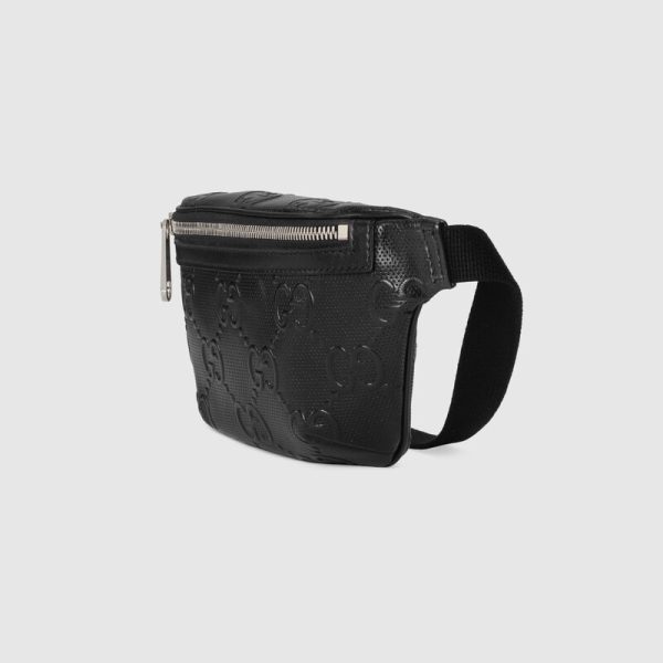 gg embossed belt bag