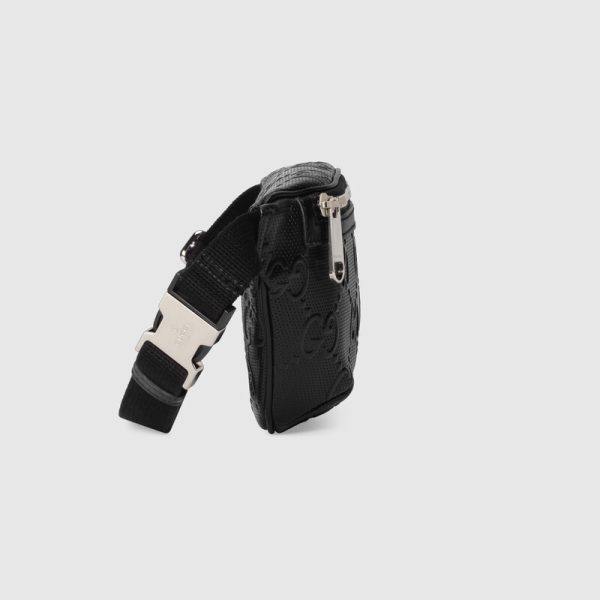 gg embossed belt bag