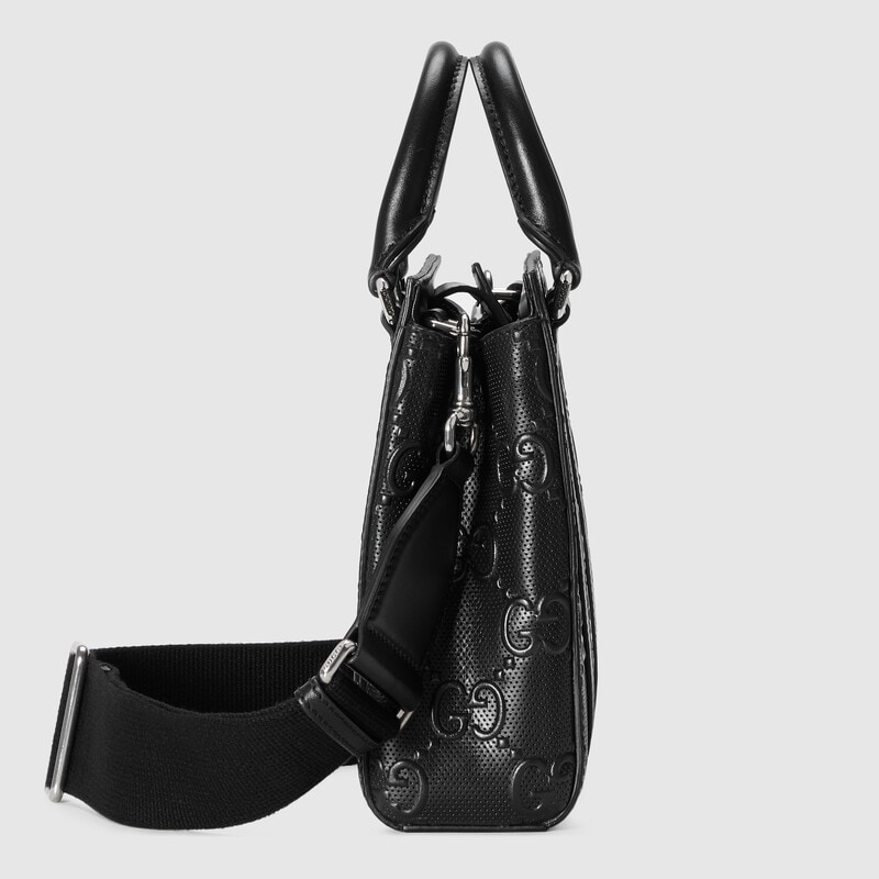gg embossed mini tote bag gg embossed mini tote bag