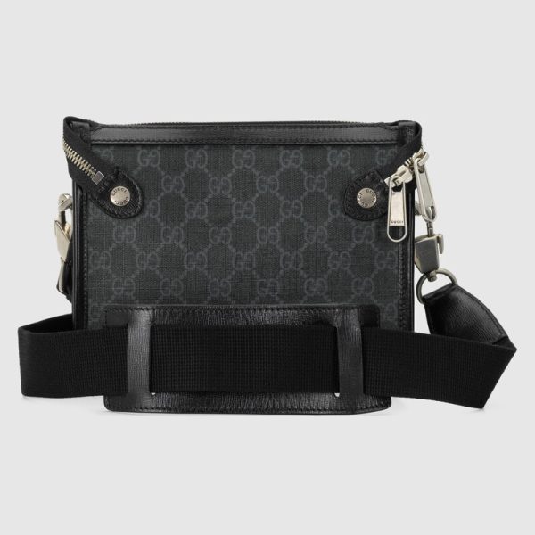 messenger bag with interlockingg