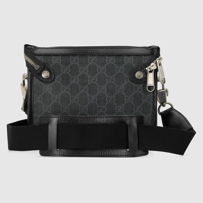 messenger bag with interlockingg messenger bag with interlockingg