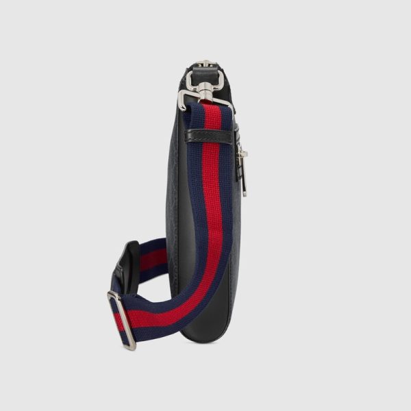 gg black small messenger bag