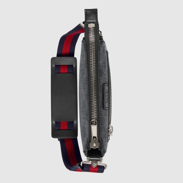 gg black small messenger bag