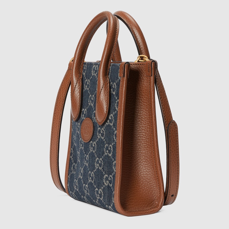 mini tote bag with interlockingg mini tote bag with interlockingg