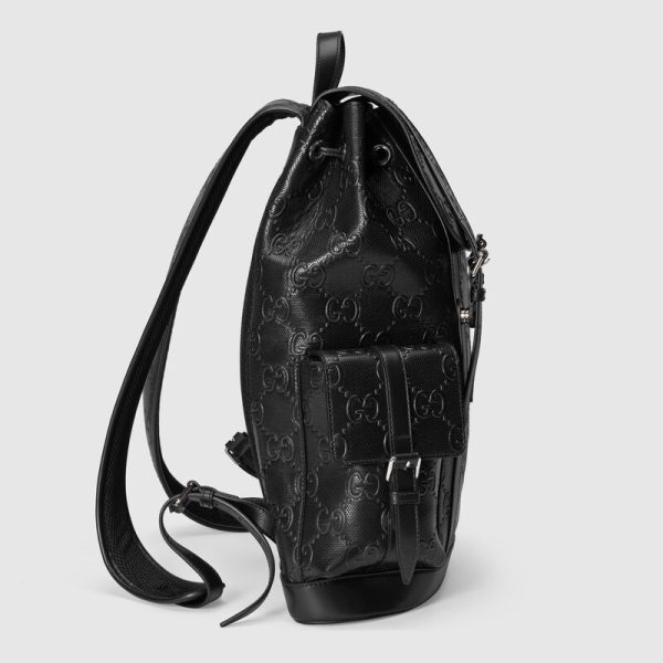 gg embossed backpack