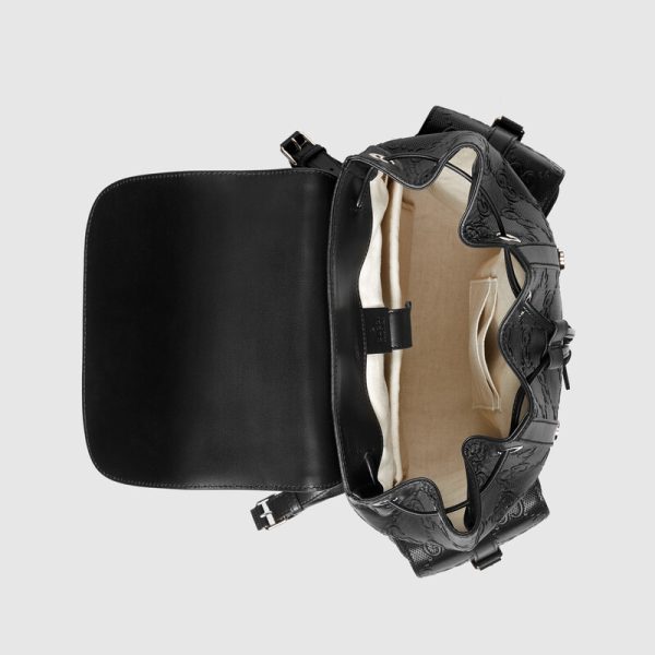 gg embossed backpack