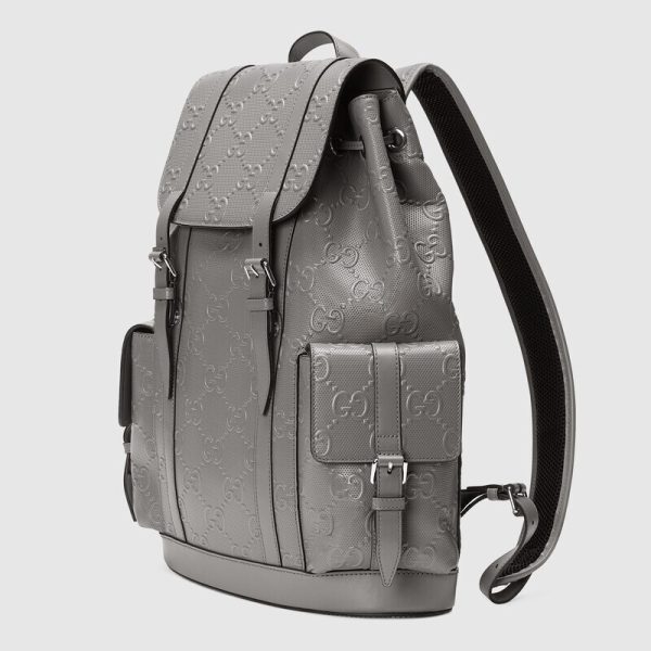 gg embossed backpack