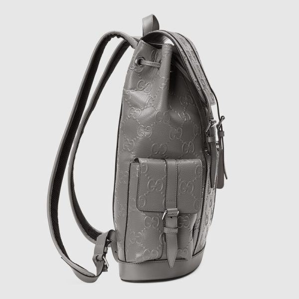 gg embossed backpack