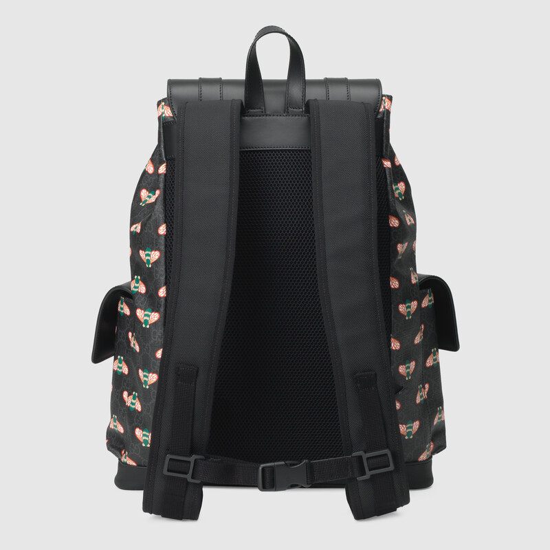 gucci bestiary backpack with bees gucci bestiary backpack with bees