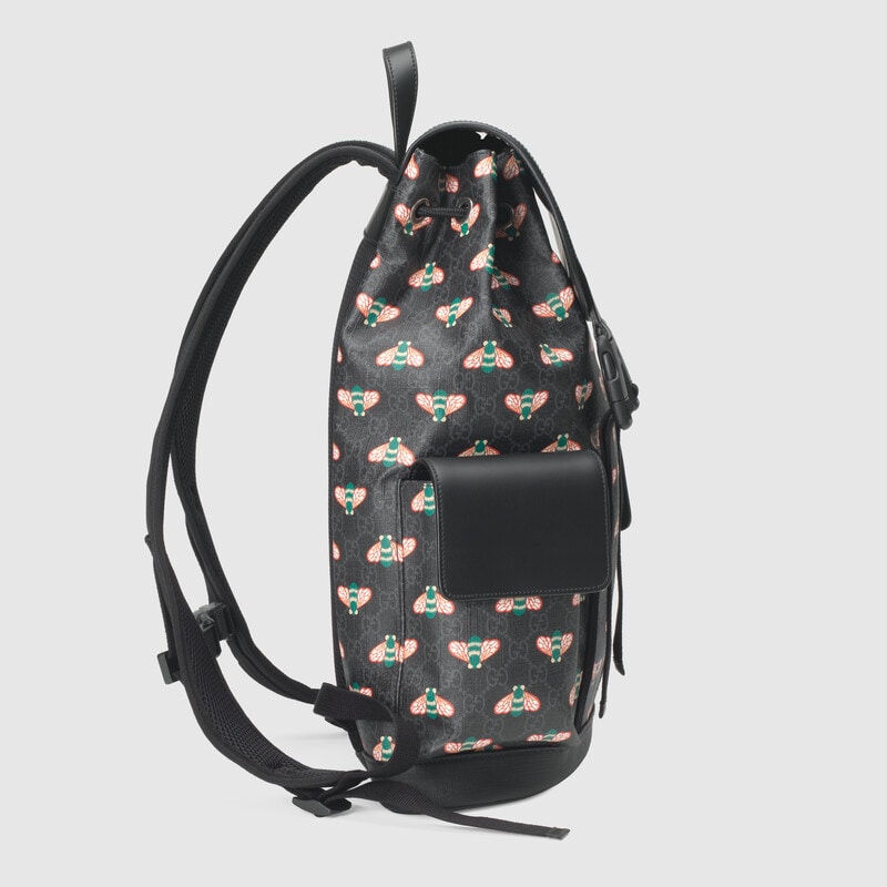gucci bestiary backpack with bees gucci bestiary backpack with bees