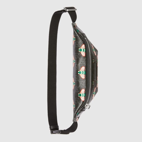 gucci bestiary belt bag with bees