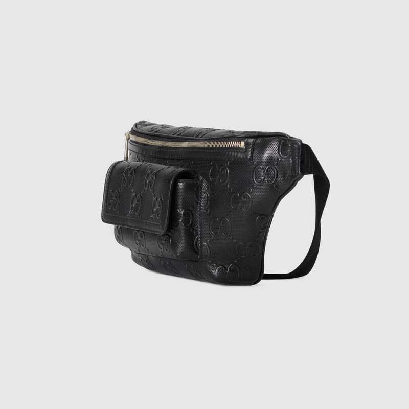 gg embossed belt bag gg embossed belt bag
