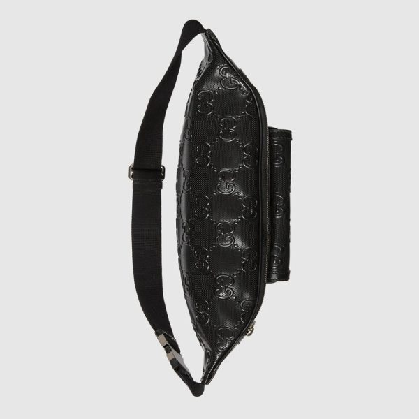 gg embossed belt bag