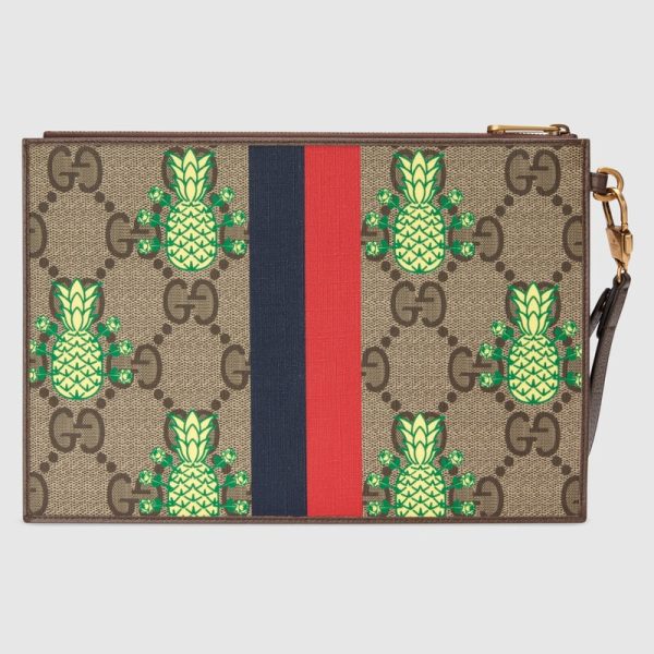 gucci pineapple pouch