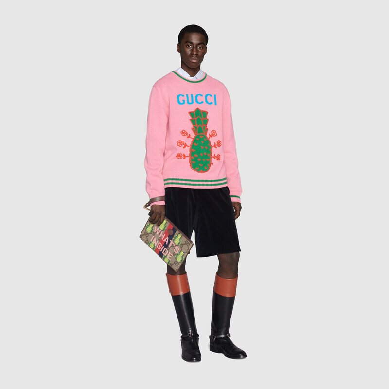 gucci pineapple pouch gucci pineapple pouch