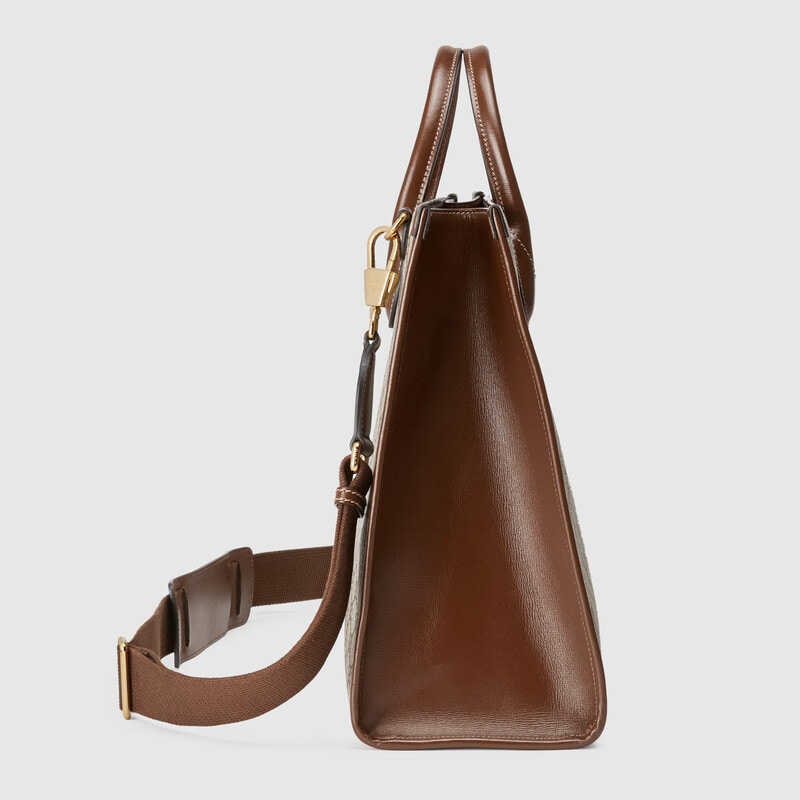 medium tote with interlockingg medium tote with interlockingg