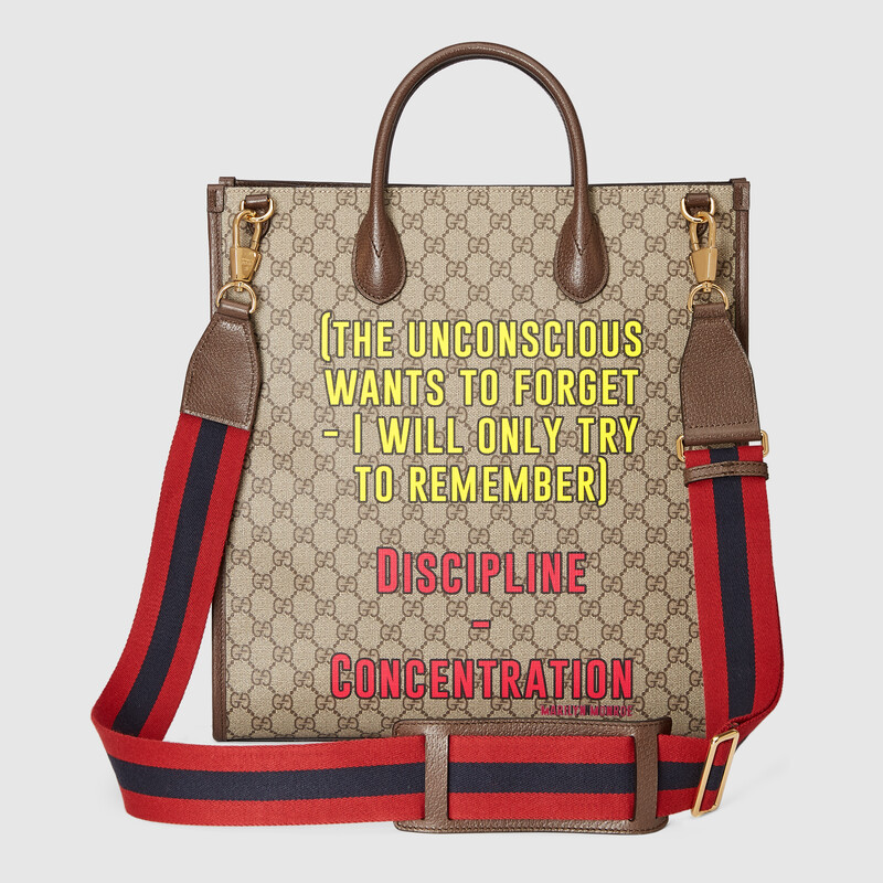 gucci cherry print medium tote gucci cherry print medium tote