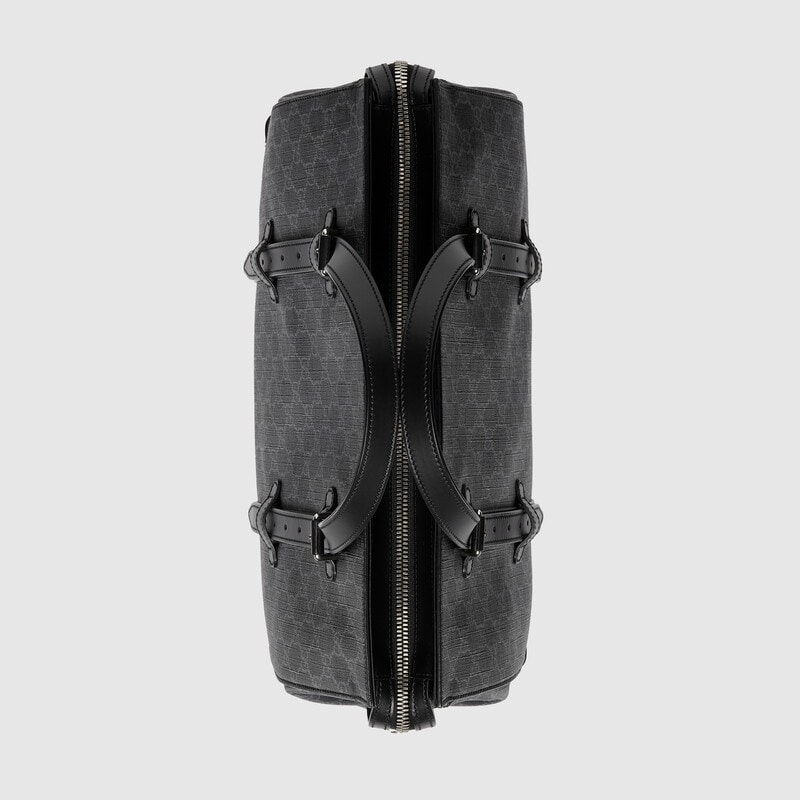 gg tote bag with leather details gg tote bag with leather details