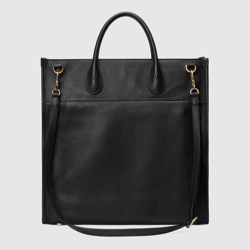 large tote with gucci logo large tote with gucci logo