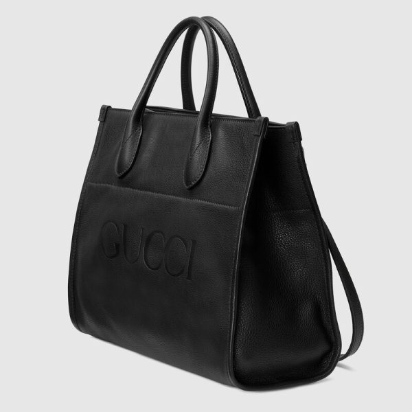 small tote with gucci logo