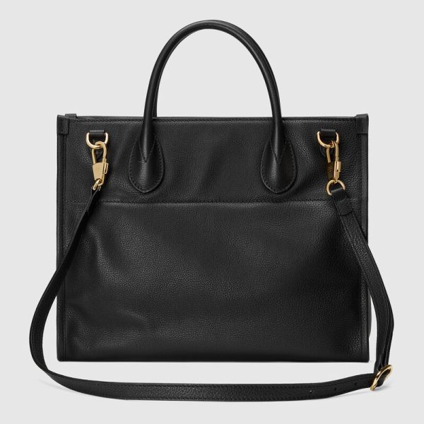 small tote with gucci logo