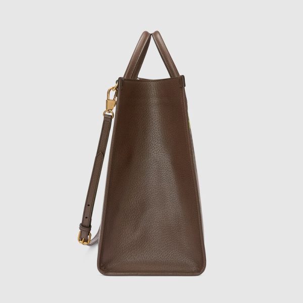 gucci pineapple gg supreme medium tote