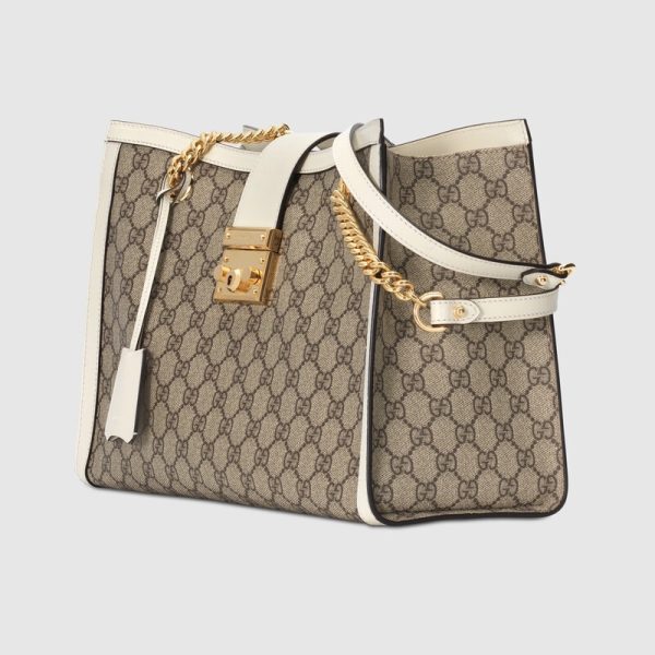 padlock gg medium shoulder bag