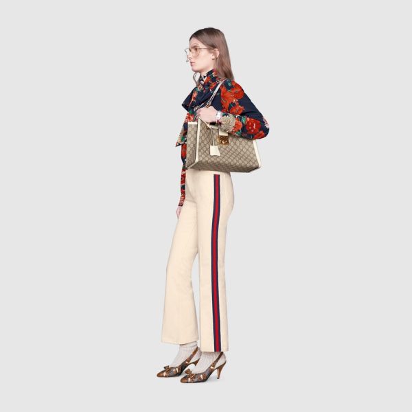 padlock gg medium shoulder bag