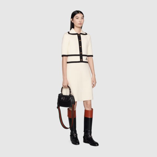 gucci bamboo 1947 small top handle bag