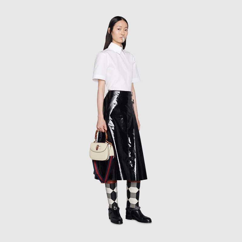 gucci bamboo 1947 small top handle bag gucci bamboo 1947 small top handle bag