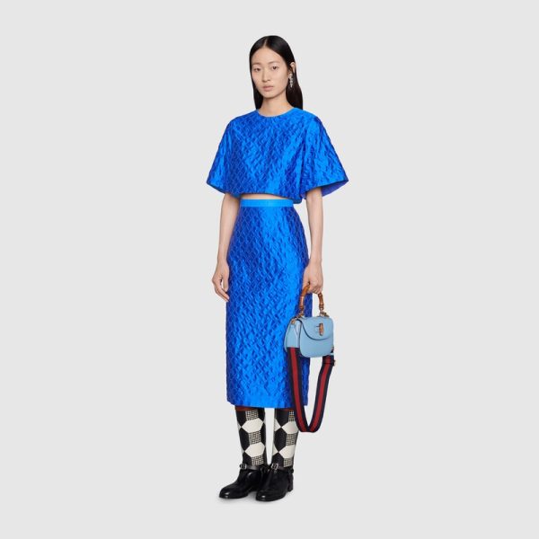 gucci bamboo 1947 small top handle bag