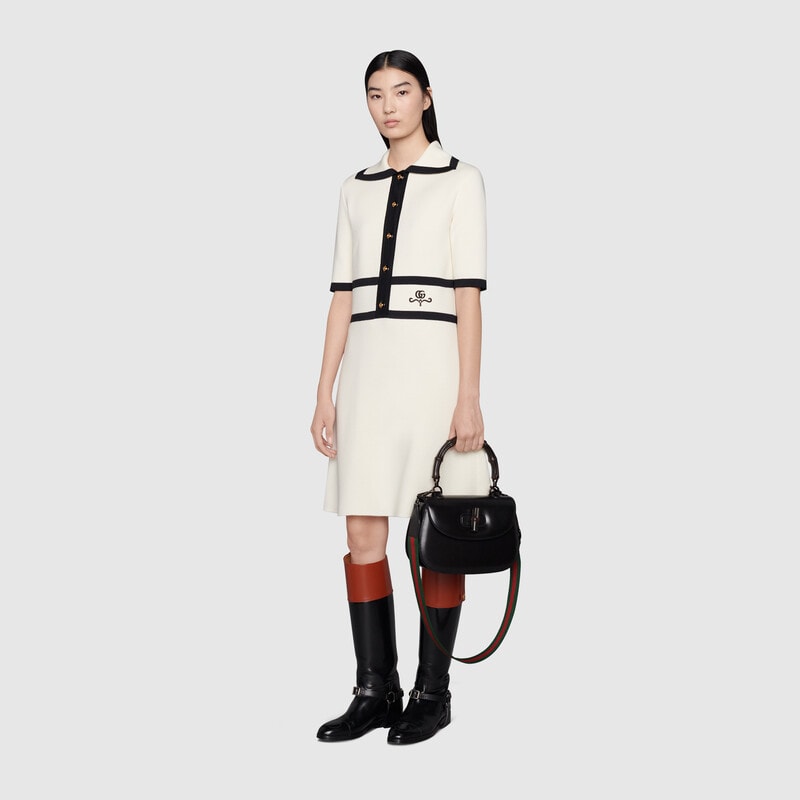 gucci bamboo 1947 medium top handle bag gucci bamboo 1947 medium top handle bag