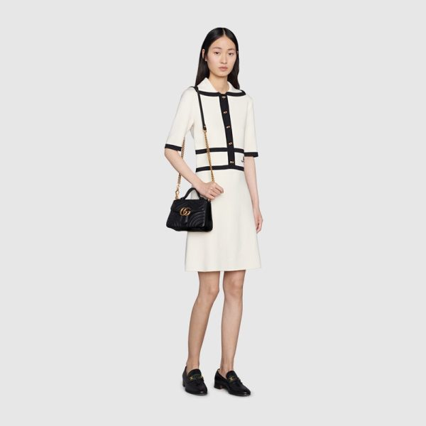 gg marmont mini top handle bag