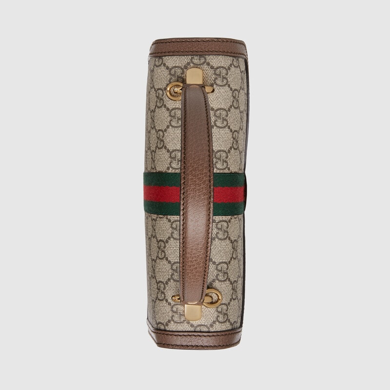 ophidia small top handle bag with web ophidia small top handle bag with web