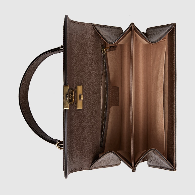 ophidia small top handle bag with web ophidia small top handle bag with web