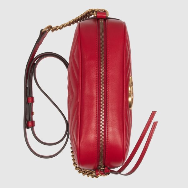 gg marmont small matelassé shoulder bag