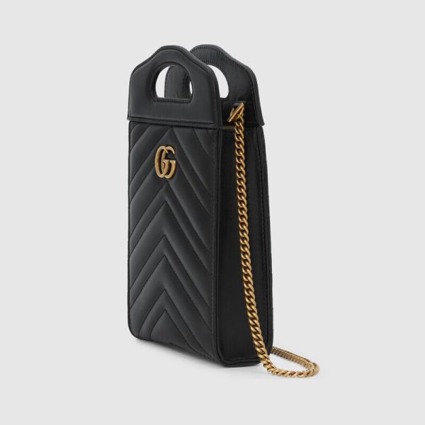 gg marmont top handle mini bag
