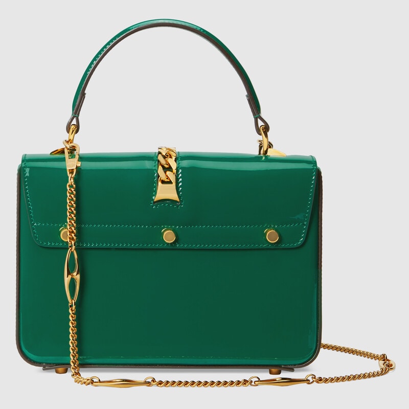 sylvie 1969 patent leather mini top handle bag sylvie 1969 patent leather mini top handle bag
