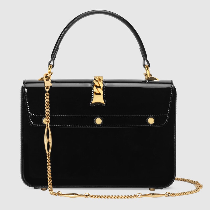 sylvie 1969 patent leather mini top handle bag sylvie 1969 patent leather mini top handle bag