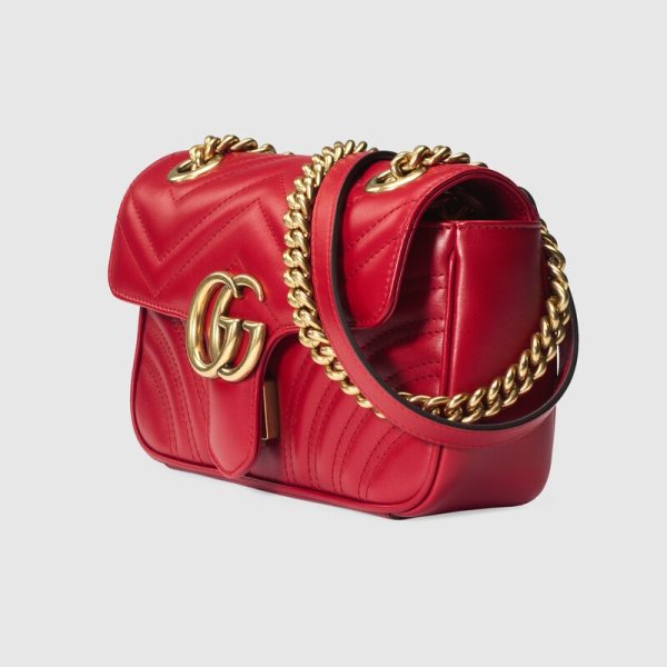 gg marmont matelassé mini bag