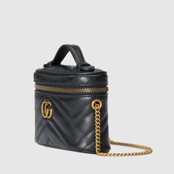gg marmont mini top handle bag
